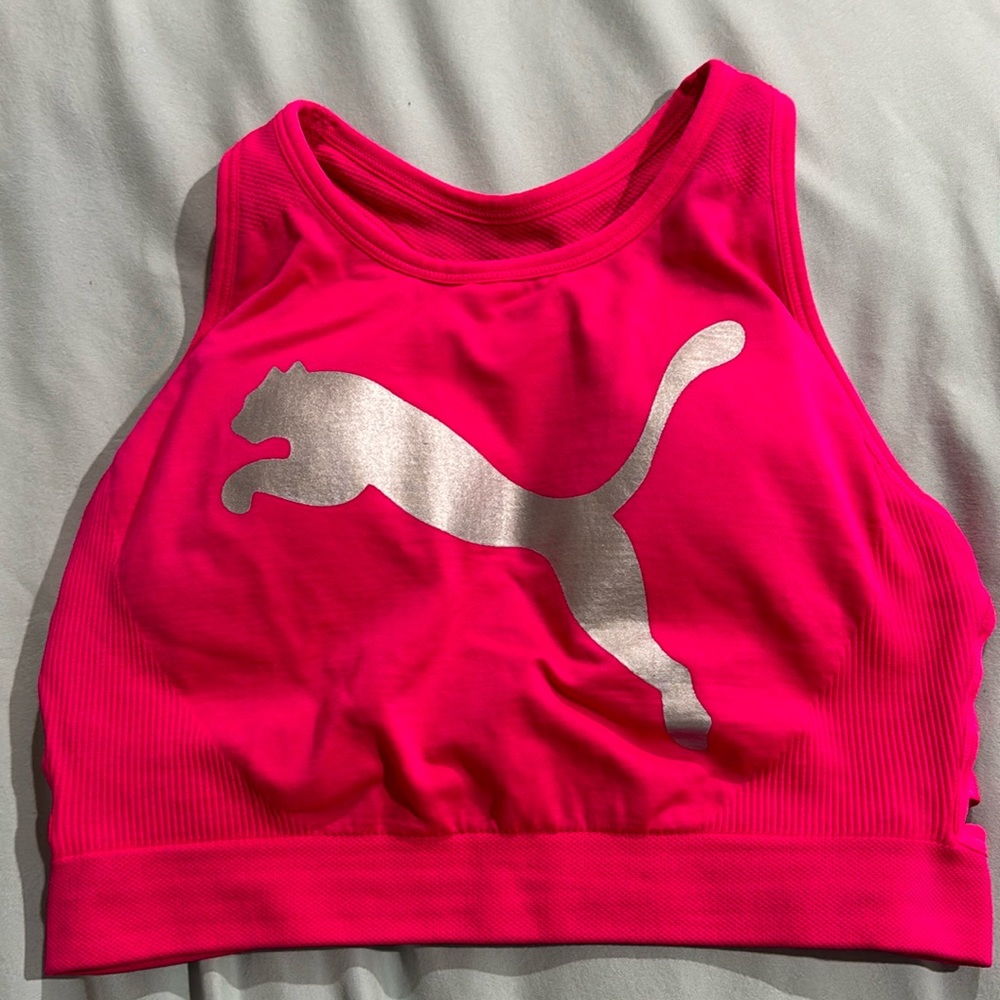 Women Hot pink Sport Bra